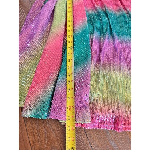 NWT CELIA B Almandine Midi Skirt in Sequins Size Large - Picture 3 of 10